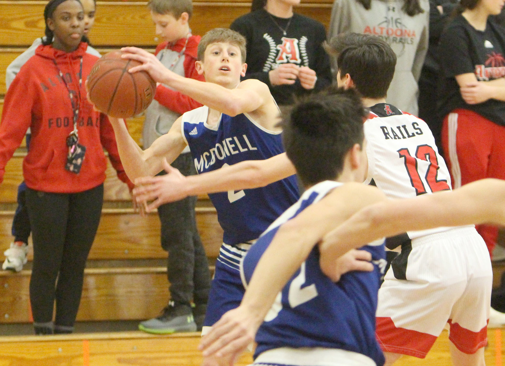 McDonell boys basketball at Altoona 2-13-20